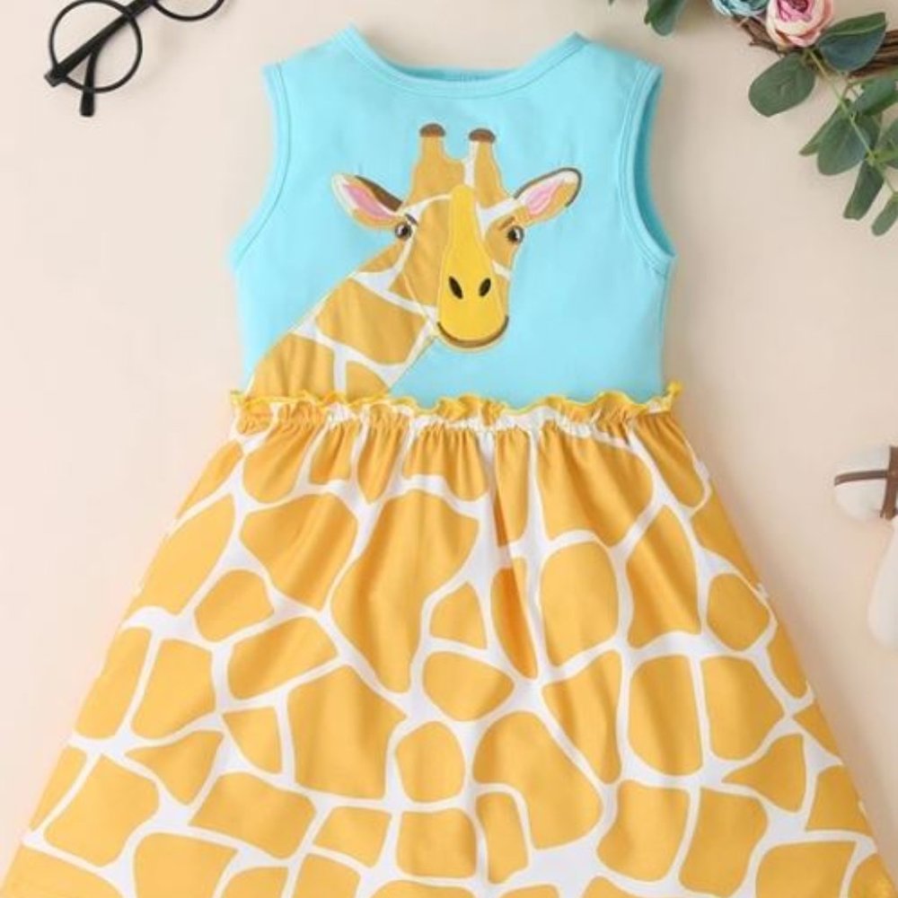 Giraffe Print Dress